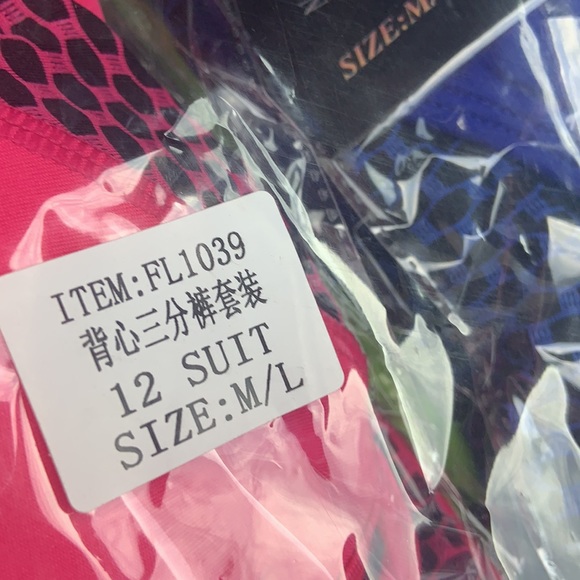 Two piece Outfit Yoga Short Set Workout Gym - Picture 8 of 8